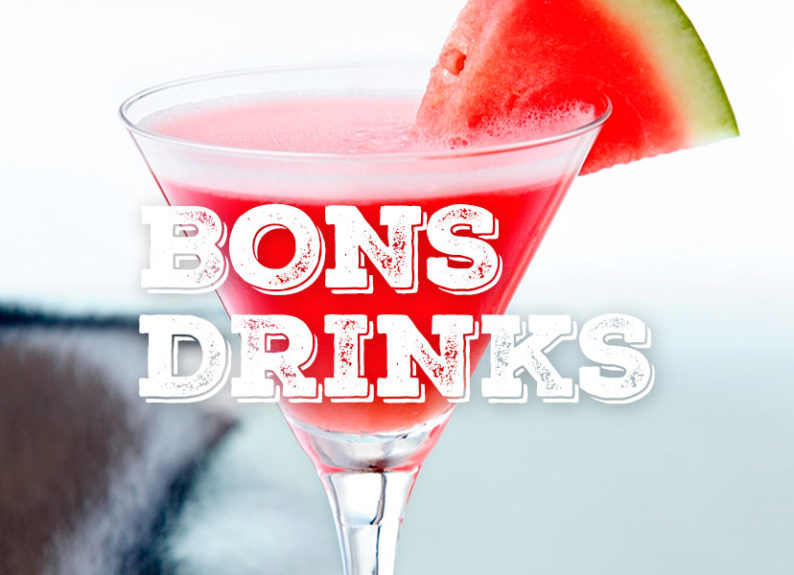 Bons Drinks - Martini de Melancia - Aquário Ambientes